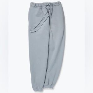 Abercrombie & Fitch soft AF Light blue cinched Sweatpants loungewear comfy soft
